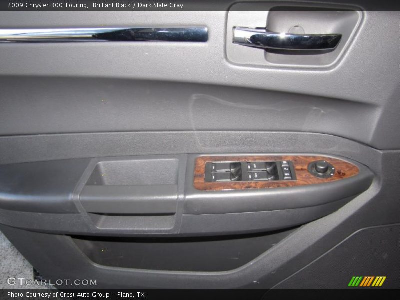 Brilliant Black / Dark Slate Gray 2009 Chrysler 300 Touring