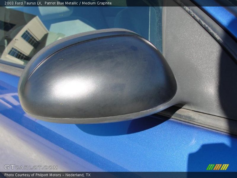Patriot Blue Metallic / Medium Graphite 2003 Ford Taurus LX