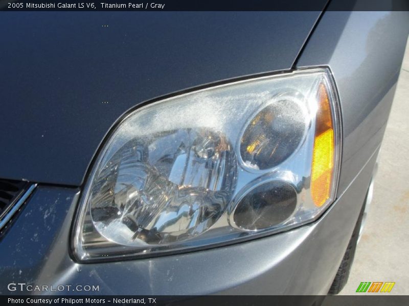 Titanium Pearl / Gray 2005 Mitsubishi Galant LS V6