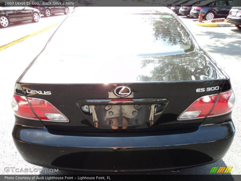Black Onyx / Ivory 2003 Lexus ES 300