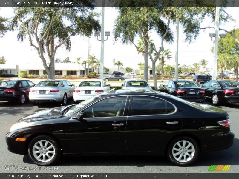 Black Onyx / Ivory 2003 Lexus ES 300
