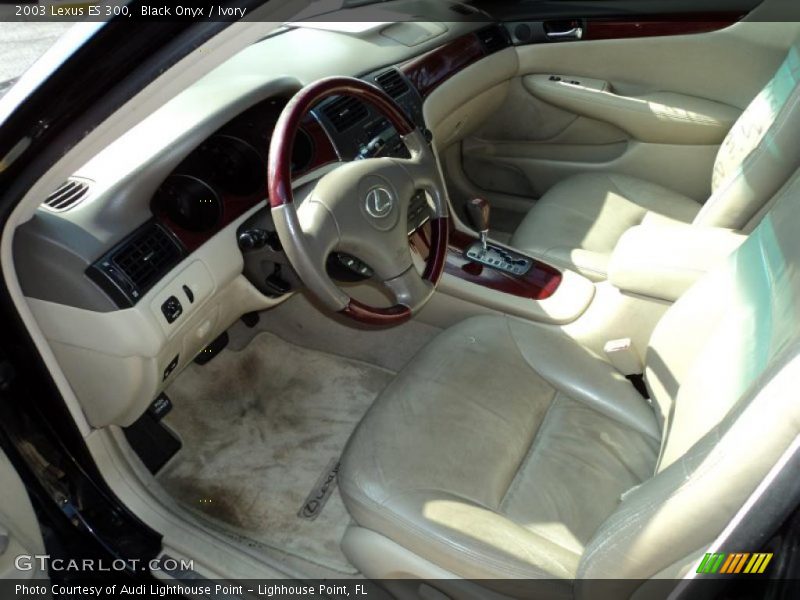 Black Onyx / Ivory 2003 Lexus ES 300