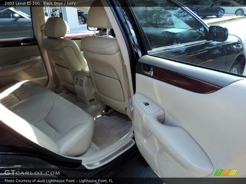 Black Onyx / Ivory 2003 Lexus ES 300