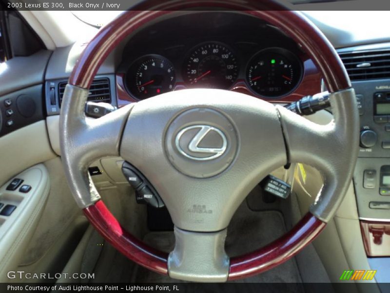 Black Onyx / Ivory 2003 Lexus ES 300
