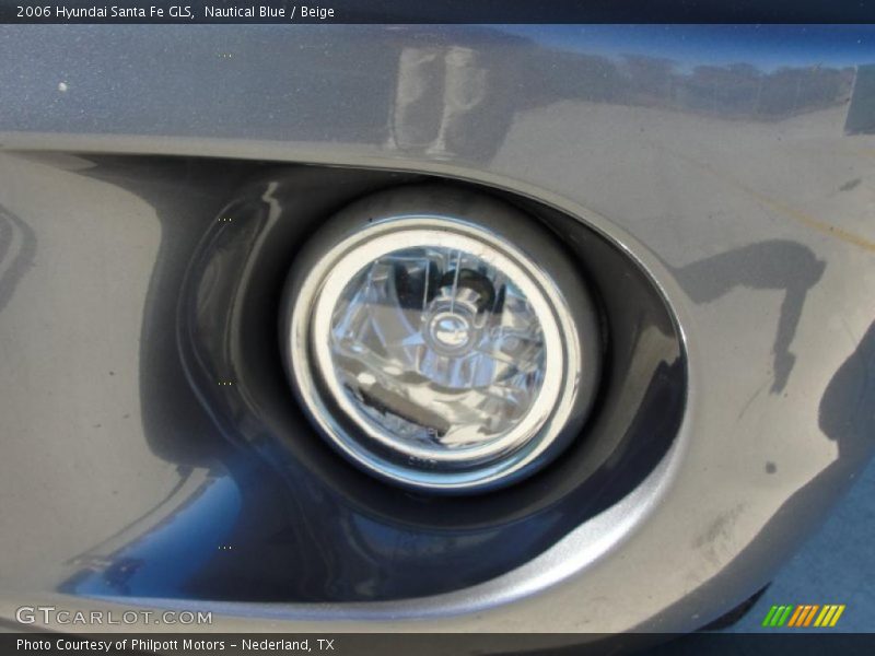 Nautical Blue / Beige 2006 Hyundai Santa Fe GLS