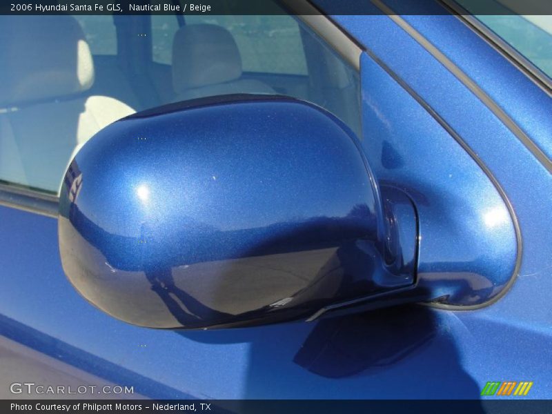 Nautical Blue / Beige 2006 Hyundai Santa Fe GLS