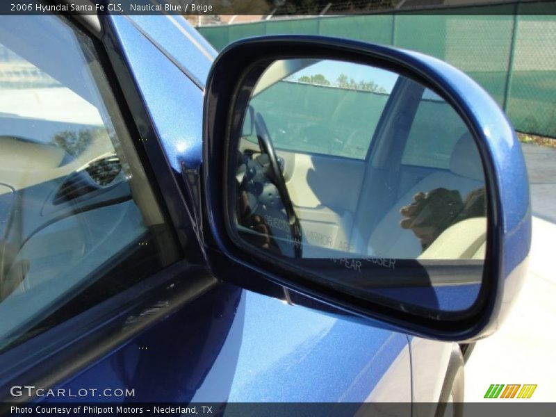 Nautical Blue / Beige 2006 Hyundai Santa Fe GLS