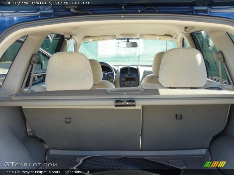 Nautical Blue / Beige 2006 Hyundai Santa Fe GLS