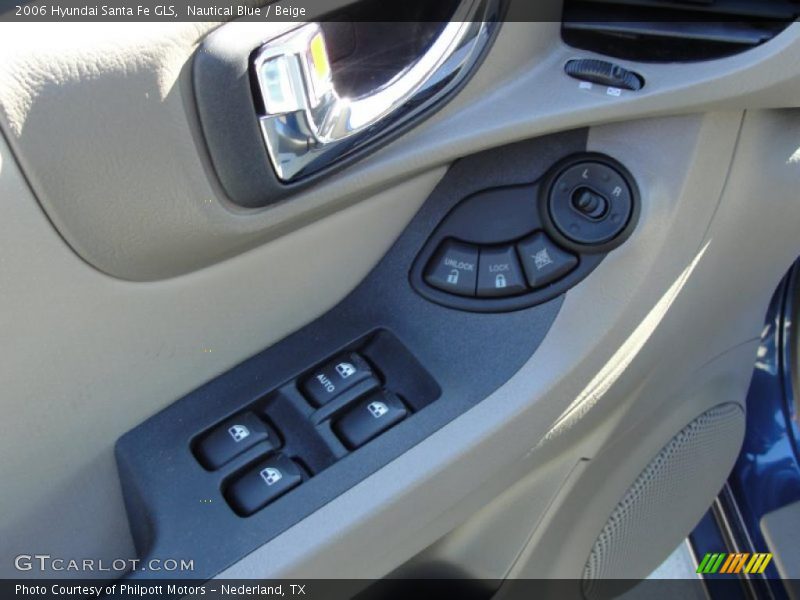 Nautical Blue / Beige 2006 Hyundai Santa Fe GLS