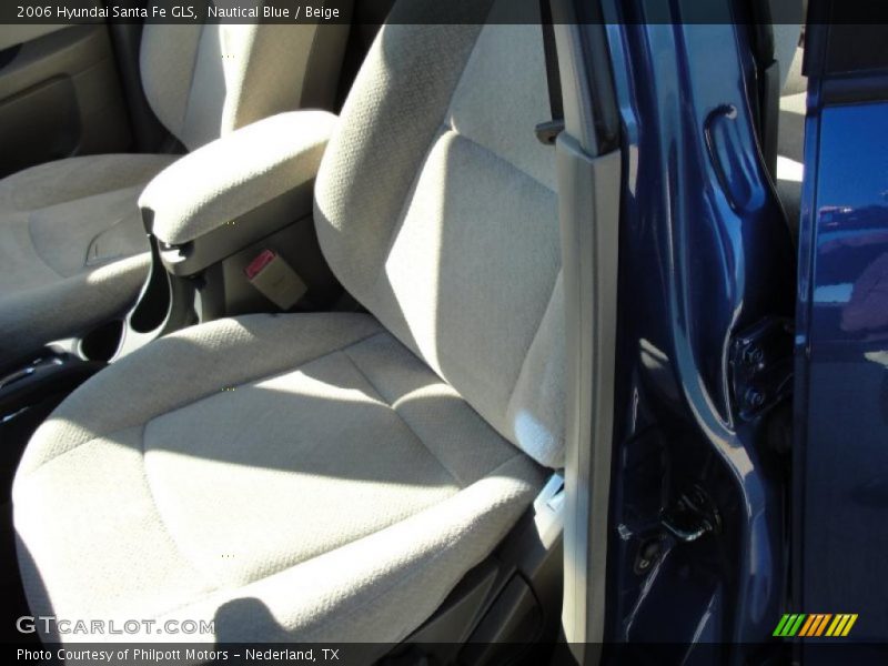 Nautical Blue / Beige 2006 Hyundai Santa Fe GLS