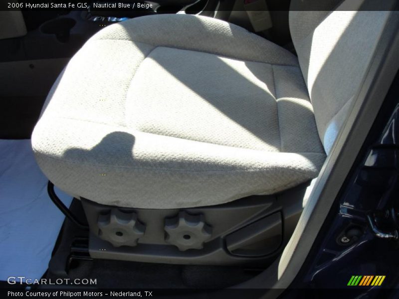 Nautical Blue / Beige 2006 Hyundai Santa Fe GLS