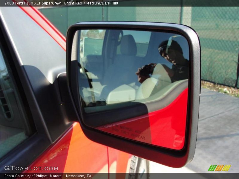 Bright Red / Medium/Dark Flint 2008 Ford F150 XLT SuperCrew