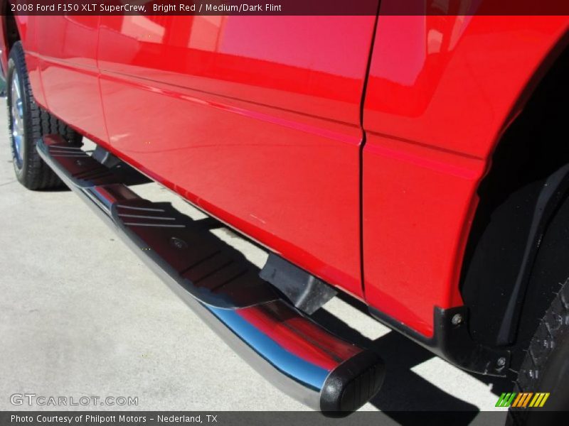 Bright Red / Medium/Dark Flint 2008 Ford F150 XLT SuperCrew