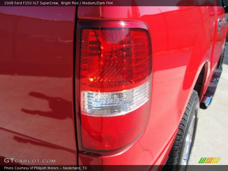 Bright Red / Medium/Dark Flint 2008 Ford F150 XLT SuperCrew