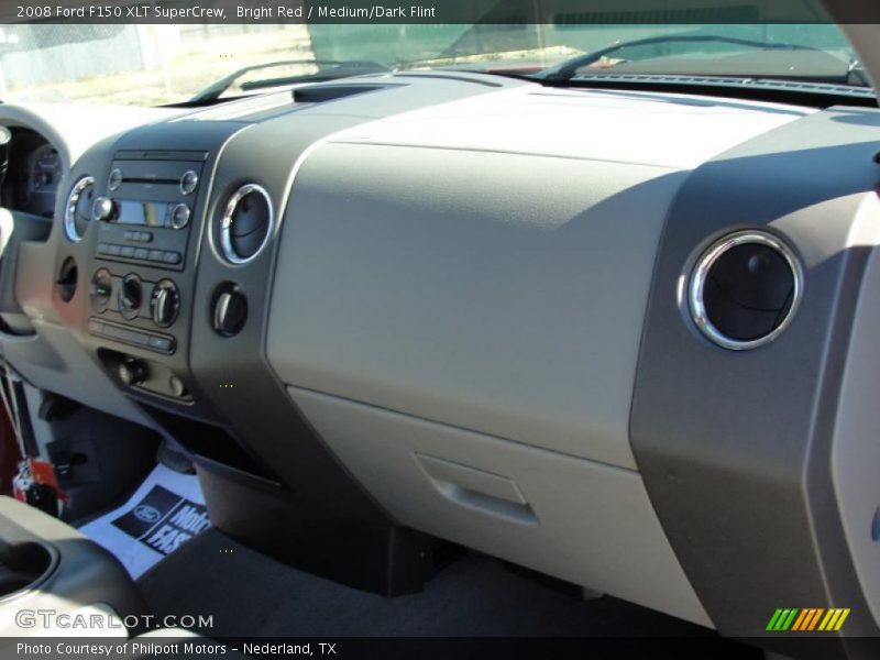 Bright Red / Medium/Dark Flint 2008 Ford F150 XLT SuperCrew