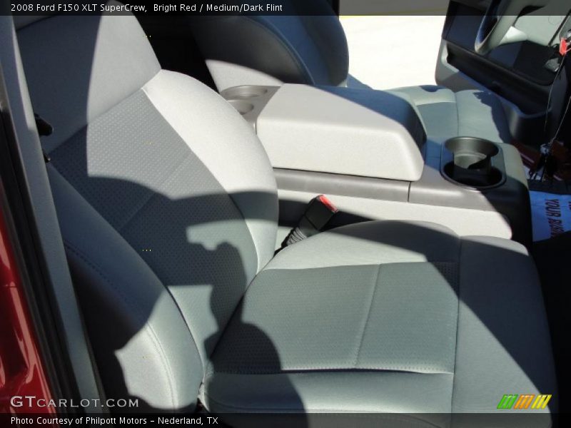 Bright Red / Medium/Dark Flint 2008 Ford F150 XLT SuperCrew