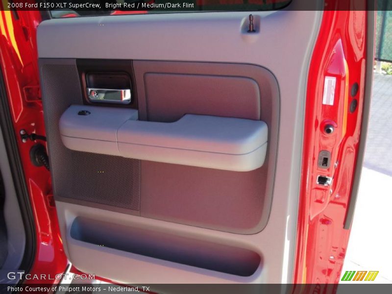 Bright Red / Medium/Dark Flint 2008 Ford F150 XLT SuperCrew