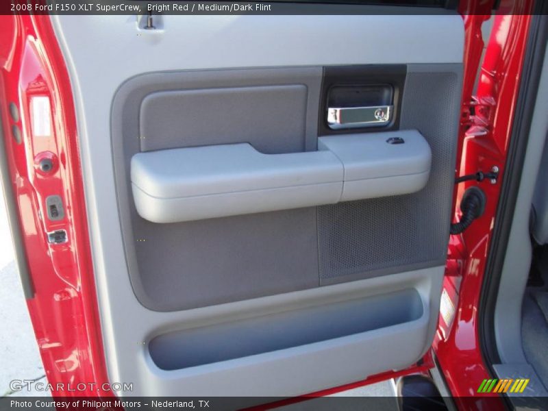 Bright Red / Medium/Dark Flint 2008 Ford F150 XLT SuperCrew