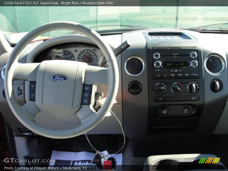 Bright Red / Medium/Dark Flint 2008 Ford F150 XLT SuperCrew