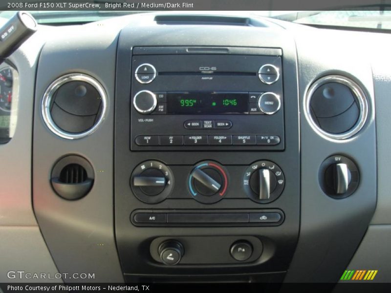 Bright Red / Medium/Dark Flint 2008 Ford F150 XLT SuperCrew