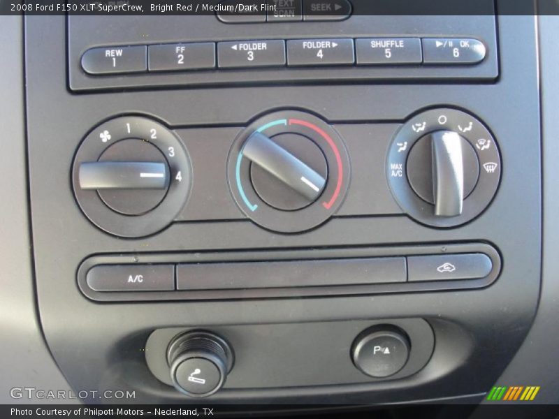 Bright Red / Medium/Dark Flint 2008 Ford F150 XLT SuperCrew