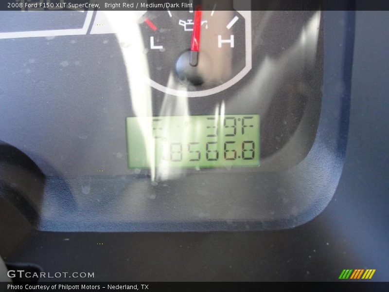 Bright Red / Medium/Dark Flint 2008 Ford F150 XLT SuperCrew