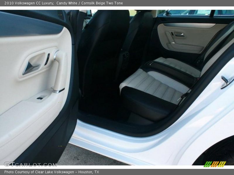 Candy White / Cornsilk Beige Two Tone 2010 Volkswagen CC Luxury