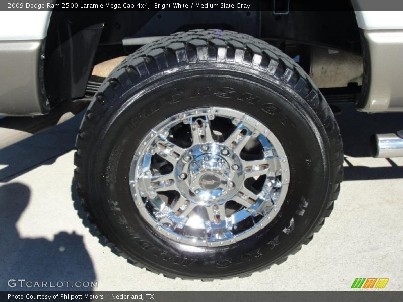 Custom Wheels of 2009 Ram 2500 Laramie Mega Cab 4x4