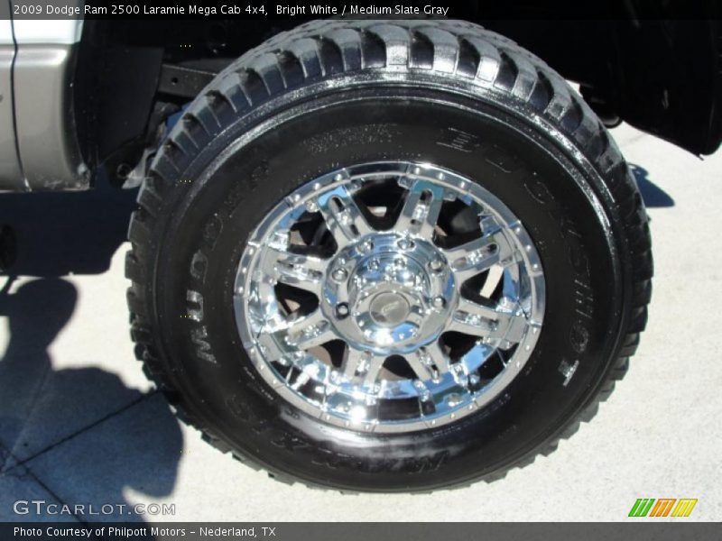 Custom Wheels of 2009 Ram 2500 Laramie Mega Cab 4x4