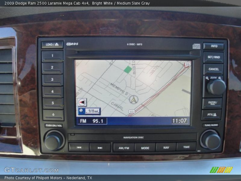 Navigation of 2009 Ram 2500 Laramie Mega Cab 4x4