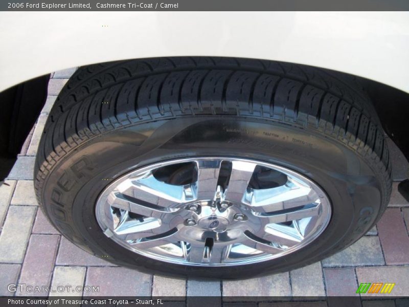 Cashmere Tri-Coat / Camel 2006 Ford Explorer Limited