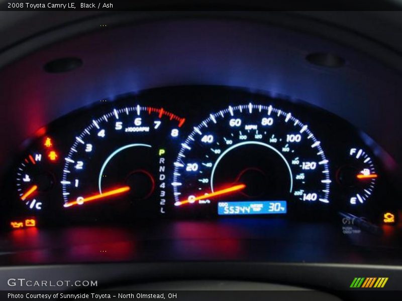 Black / Ash 2008 Toyota Camry LE