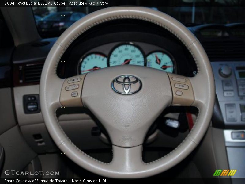  2004 Solara SLE V6 Coupe Steering Wheel