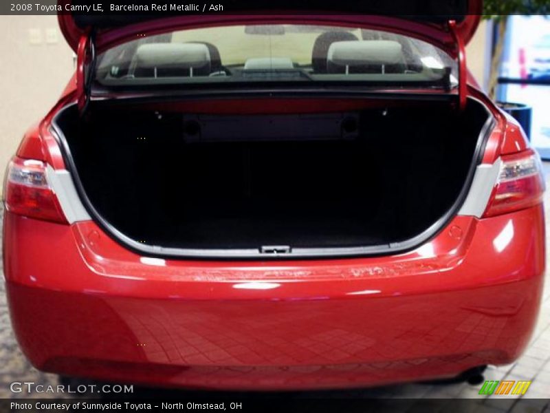 Barcelona Red Metallic / Ash 2008 Toyota Camry LE