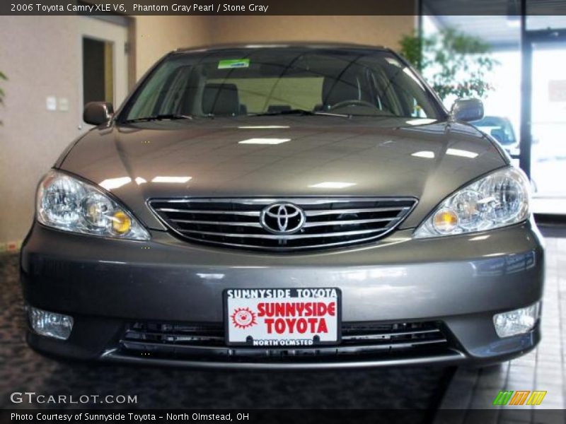 Phantom Gray Pearl / Stone Gray 2006 Toyota Camry XLE V6