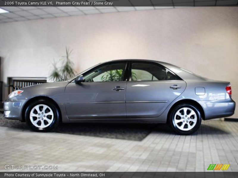 Phantom Gray Pearl / Stone Gray 2006 Toyota Camry XLE V6