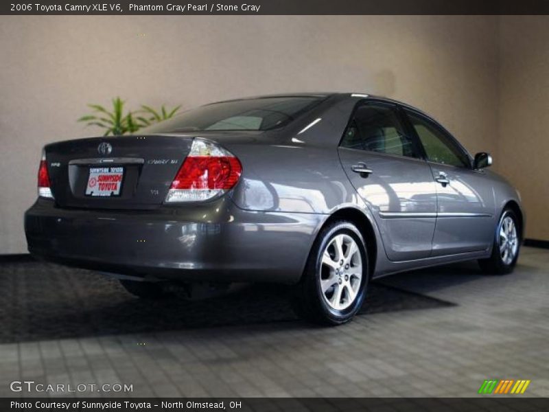 Phantom Gray Pearl / Stone Gray 2006 Toyota Camry XLE V6