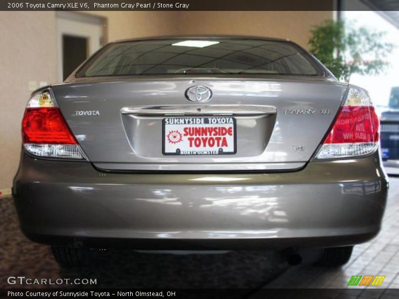 Phantom Gray Pearl / Stone Gray 2006 Toyota Camry XLE V6