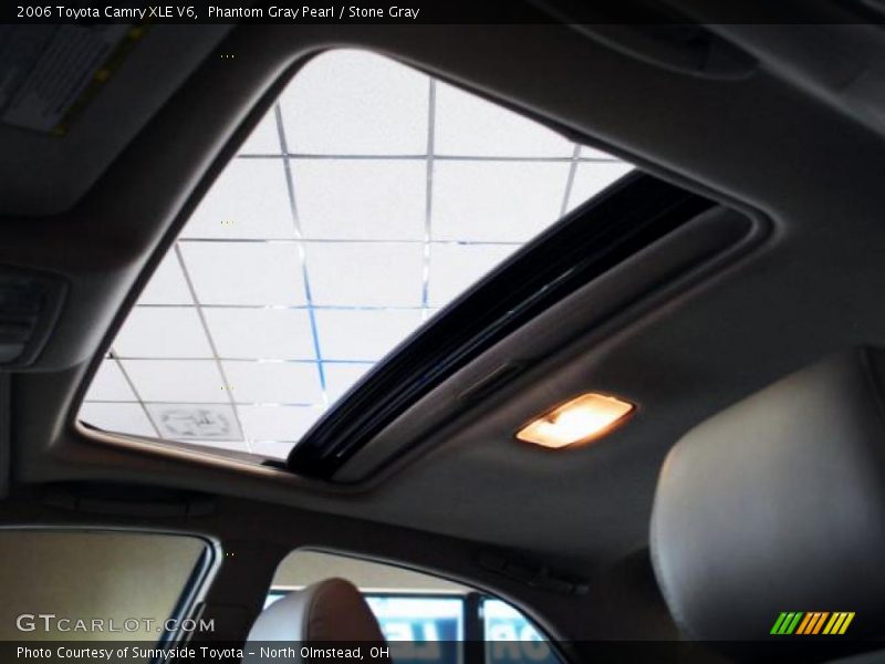 Phantom Gray Pearl / Stone Gray 2006 Toyota Camry XLE V6