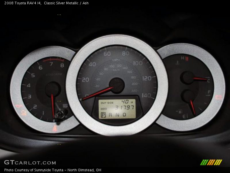 Classic Silver Metallic / Ash 2008 Toyota RAV4 I4