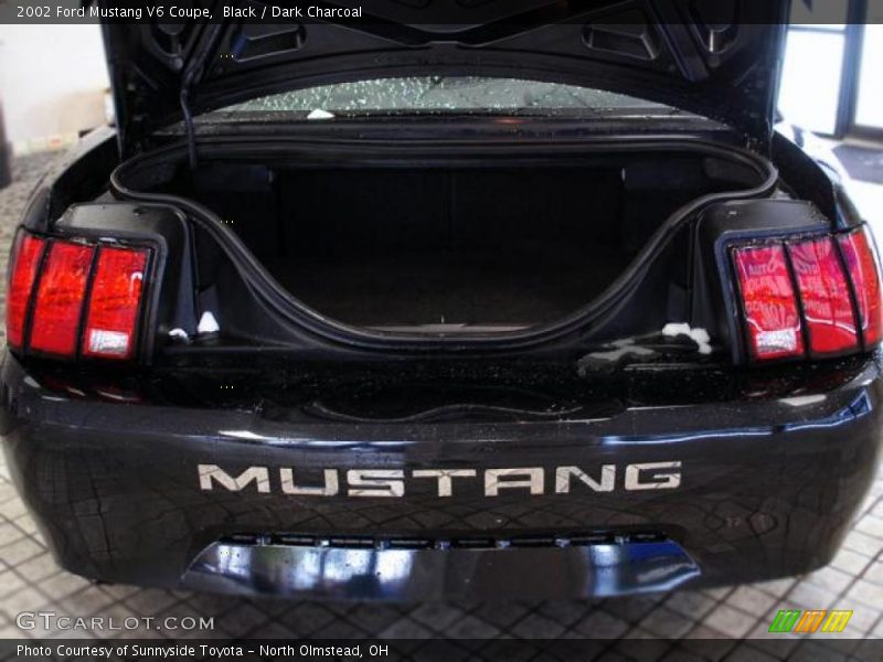 Black / Dark Charcoal 2002 Ford Mustang V6 Coupe