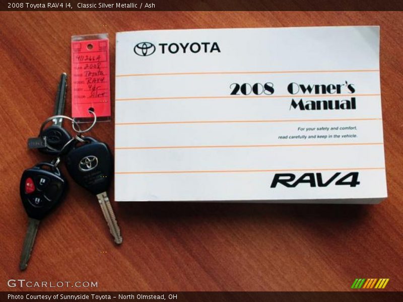 Classic Silver Metallic / Ash 2008 Toyota RAV4 I4