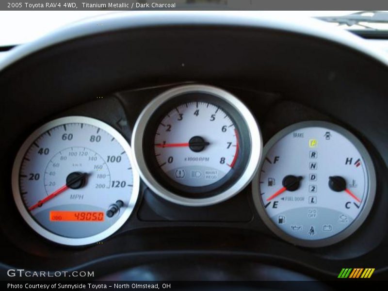  2005 RAV4 4WD 4WD Gauges