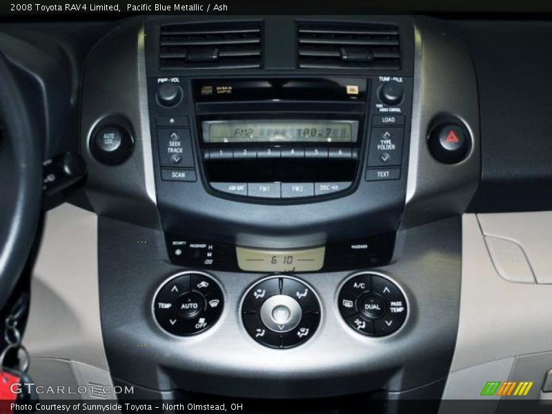 Pacific Blue Metallic / Ash 2008 Toyota RAV4 Limited