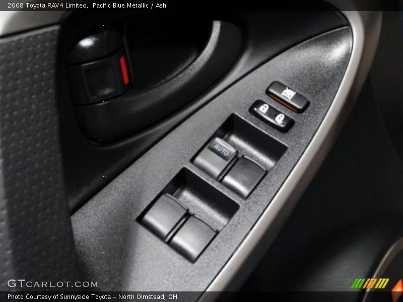 Pacific Blue Metallic / Ash 2008 Toyota RAV4 Limited