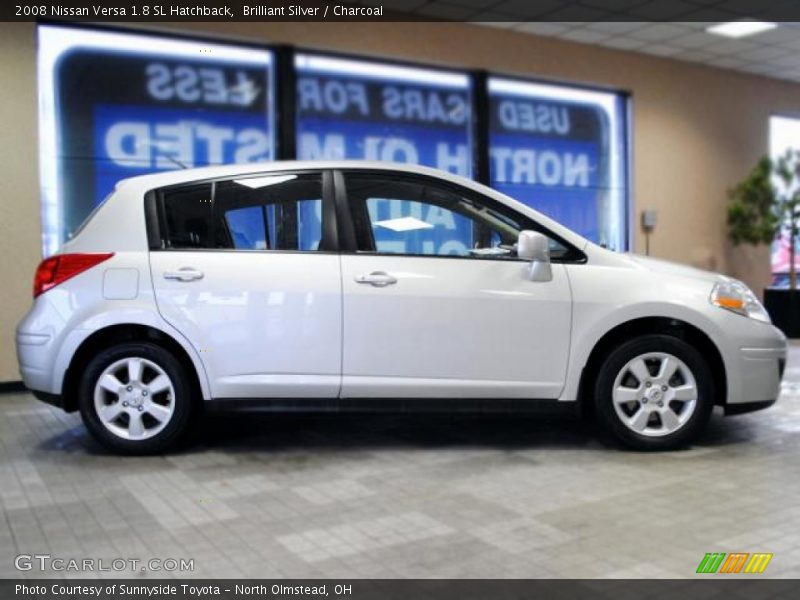  2008 Versa 1.8 SL Hatchback Brilliant Silver