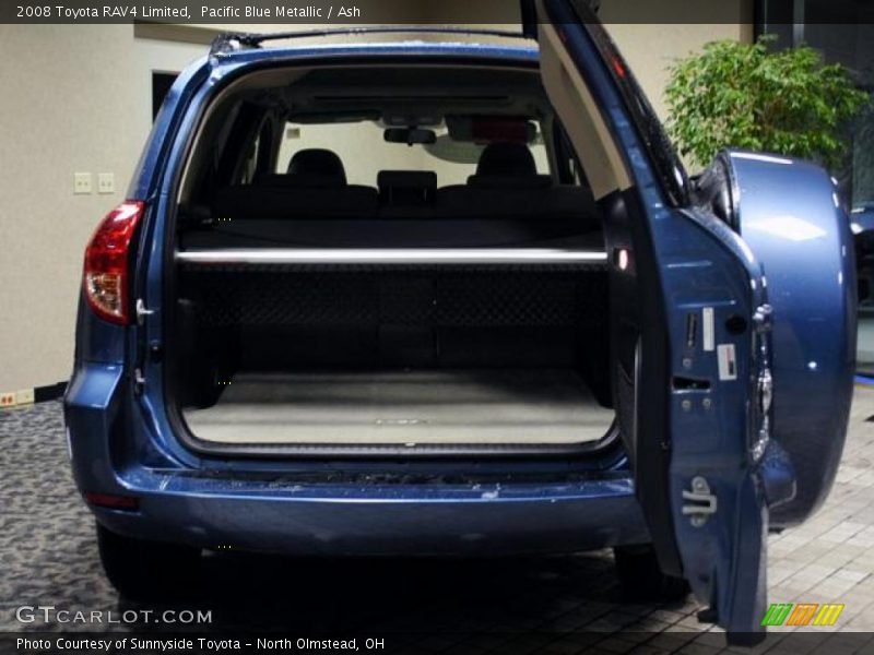 Pacific Blue Metallic / Ash 2008 Toyota RAV4 Limited