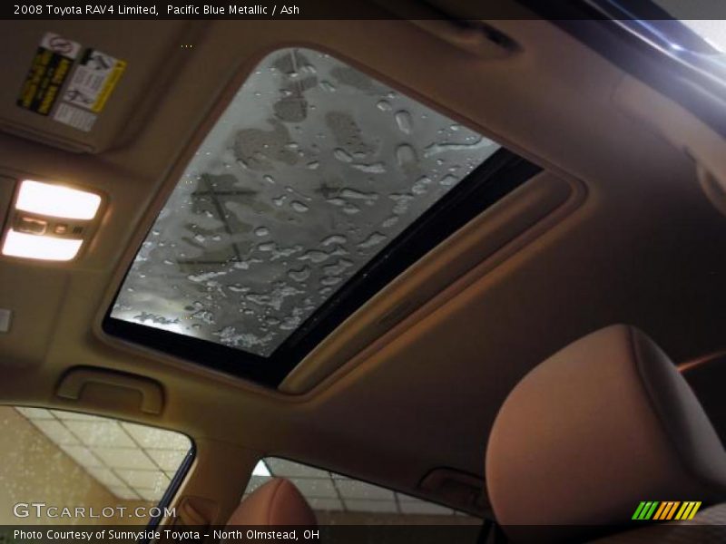 Pacific Blue Metallic / Ash 2008 Toyota RAV4 Limited