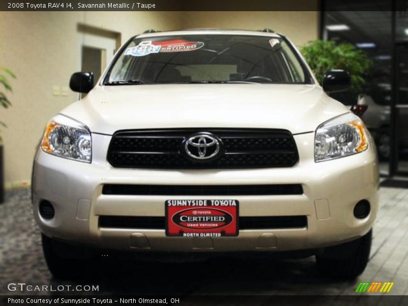 Savannah Metallic / Taupe 2008 Toyota RAV4 I4