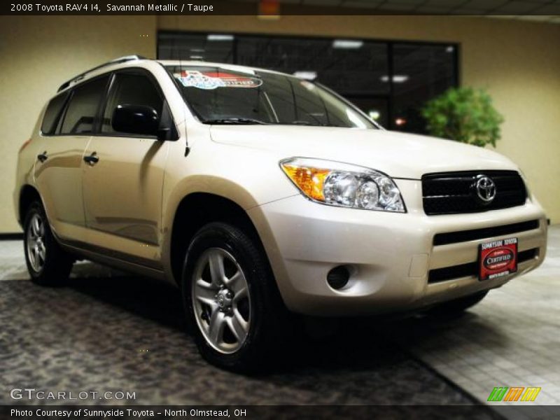 Savannah Metallic / Taupe 2008 Toyota RAV4 I4